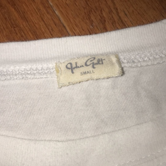 Brandy Melville acacia long sleeve red/navy stripe - Picture 2 of 3